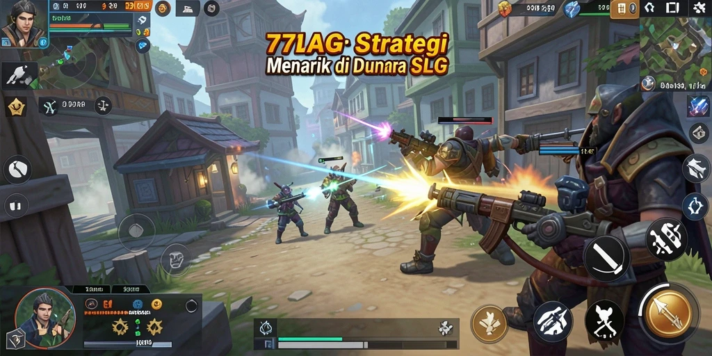 Tampilan gameplay 77AG yang menarik dan penuh strategi.