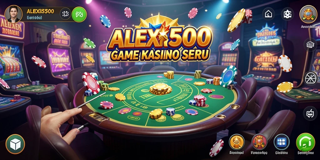 Tampilan gameplay ALEXIS500 yang menegangkan dan mengasyikkan.