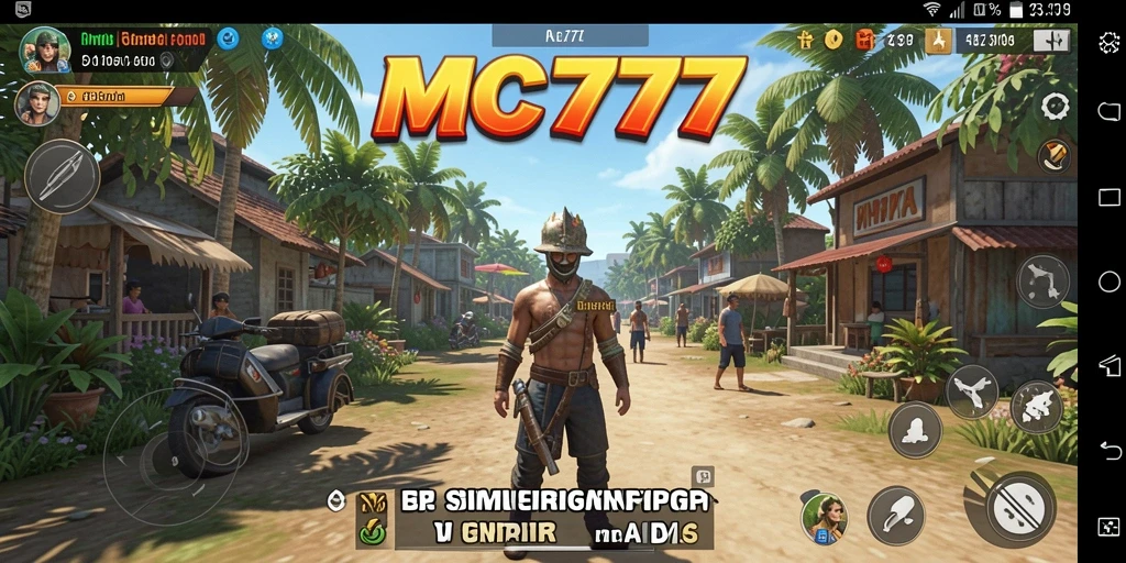 Tampilan gameplay <strong>MC777</strong> yang menarik dan realistis dalam simulasi kehidupan.
