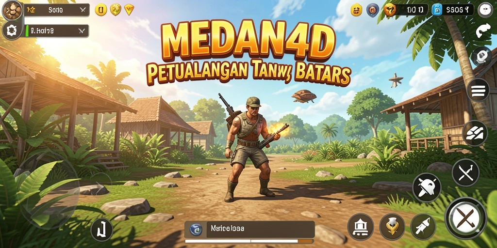 Screenshot MEDAN4D menampilkan karakter di dunia terbuka yang memukau.