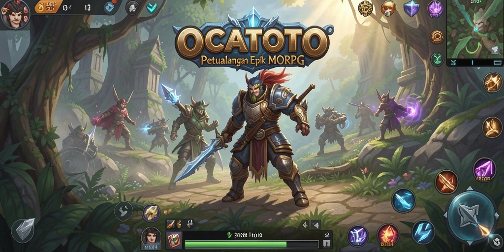 Gameplay seru OCATOTO dalam dunia MMORPG yang menakjubkan.