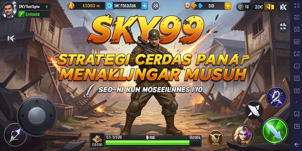 Tangkapan layar dari gameplay <strong>SKY99</strong> yang penuh strategi dan aksi.