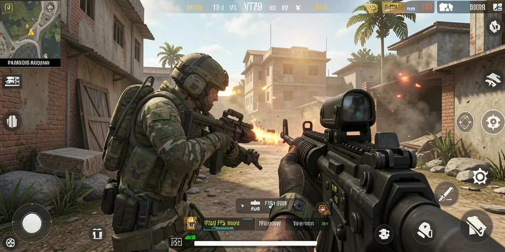 Tampilan gameplay seru dan menegangkan dalam VT789.